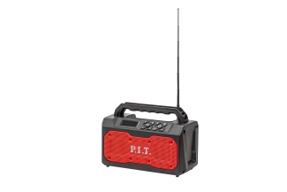 Аккумуляторное bluetooth-радио PJS20H-10A SOLO (20В,85.7-108 МГц, 2х10 Вт, USB 2.0, выход: 5В, 2.1А)