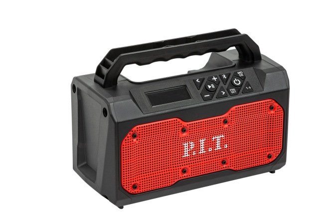 Аккумуляторное bluetooth-радио PJS20H-10A SOLO (20В,85.7-108 МГц, 2х10 Вт, USB 2.0, выход: 5В, 2.1А) фото 2